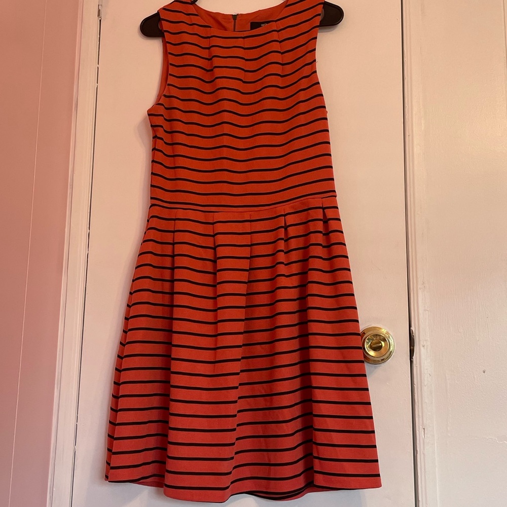 Cute spring/fall with sweater. Comfortable.